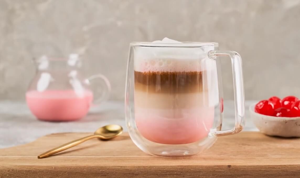 Pink Cold Cream Foam Valentine's Day Coffees, Hot or Cold! - Simply  Taralynn