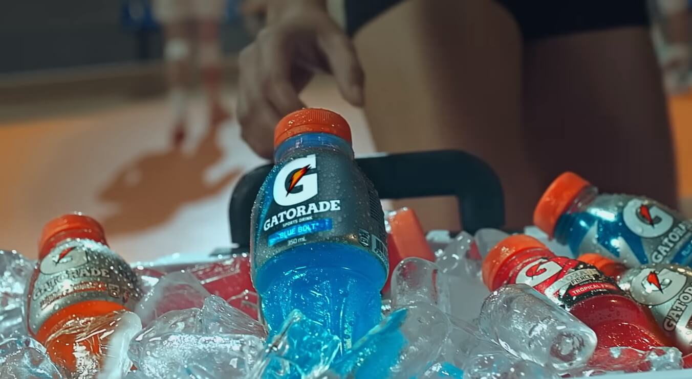 Explaining mold in Gatorade with Gatorade sports drink